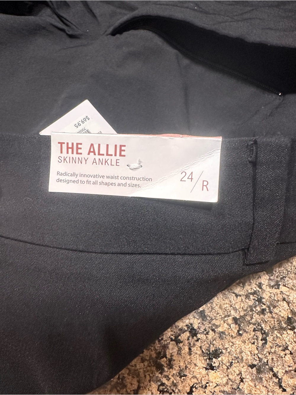 Lane Bryant The Allie Skinny Ankle Pants in Black